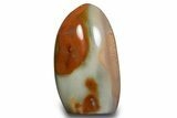 Free-Standing, Polished Polychrome Jasper - Madagascar #323616-1